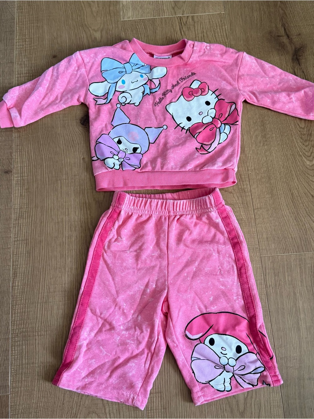 Pink Hello Kitty Character Kids Set